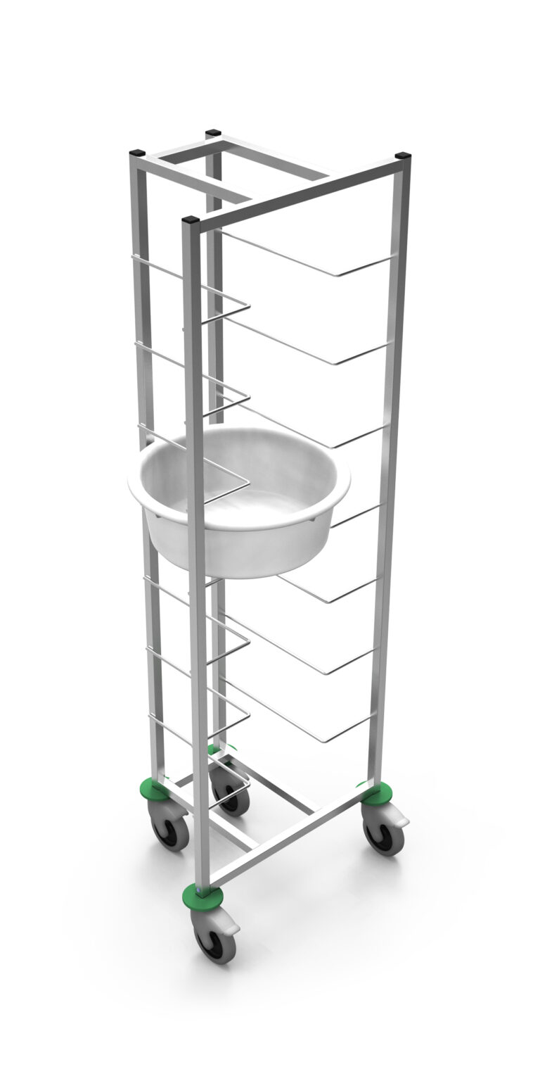 Echelle de stockage à bacs