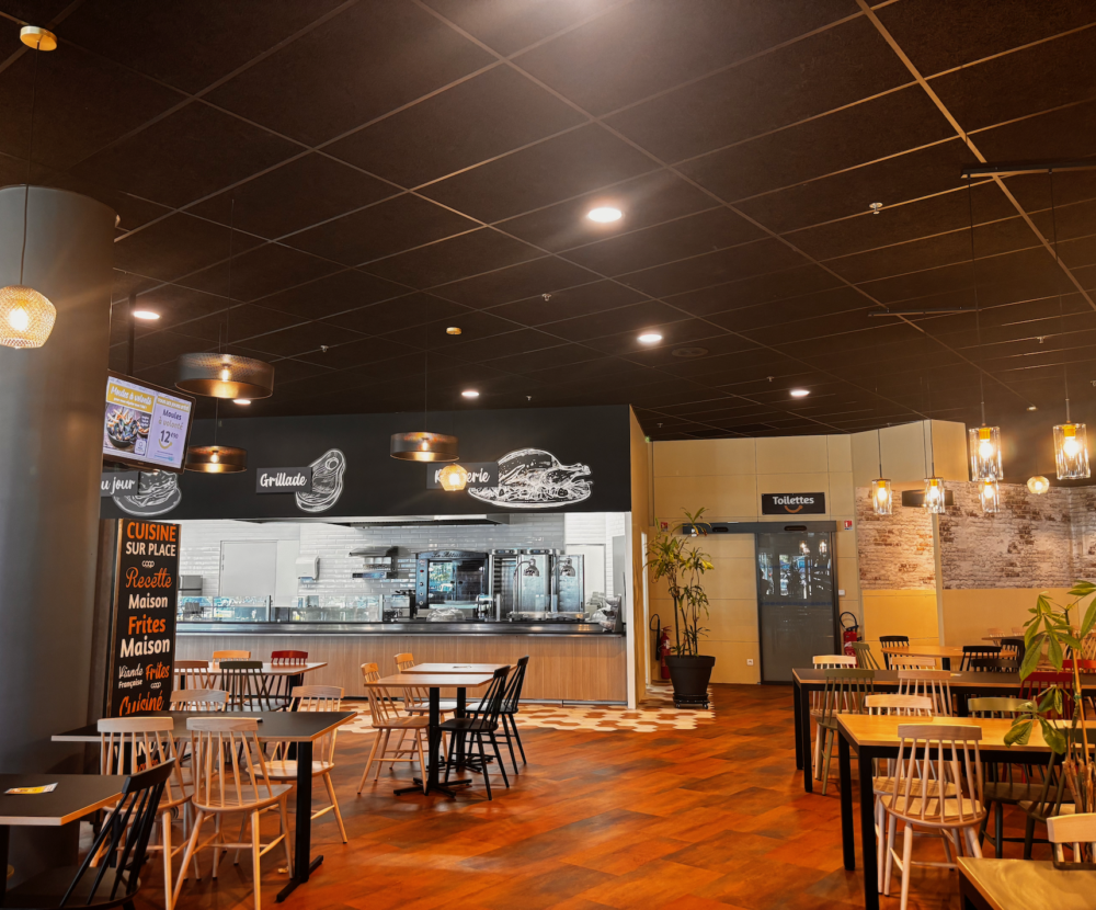Rénovation de la cafétéria et de la cuisine