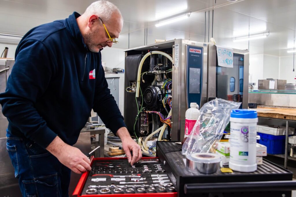 Maintenance et entretien de cuisine professionnelle