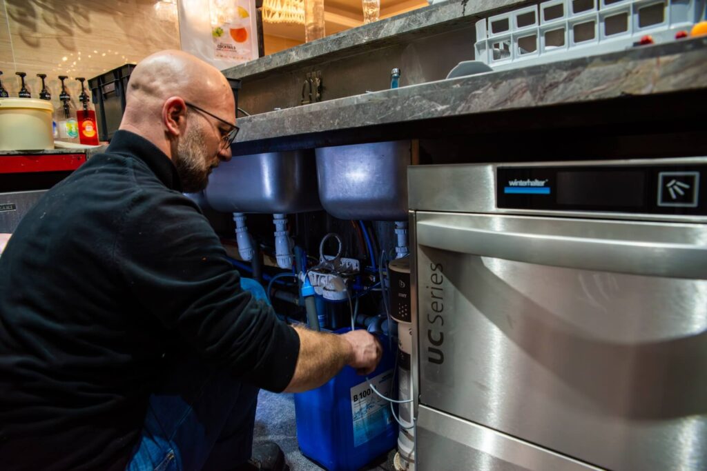 Installation de cuisine professionnelle