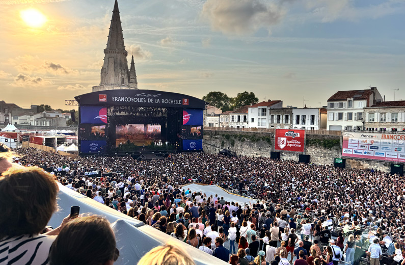 Retour en images sur notre présence aux Francofolies de La Rochelle 2025