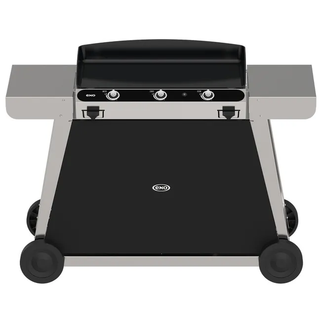 Pack plancha inox gaz